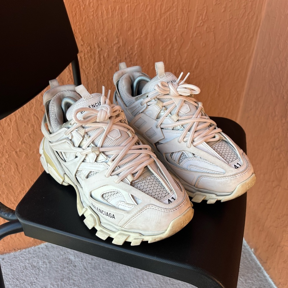 Balenciaga Men’s White Sneakers